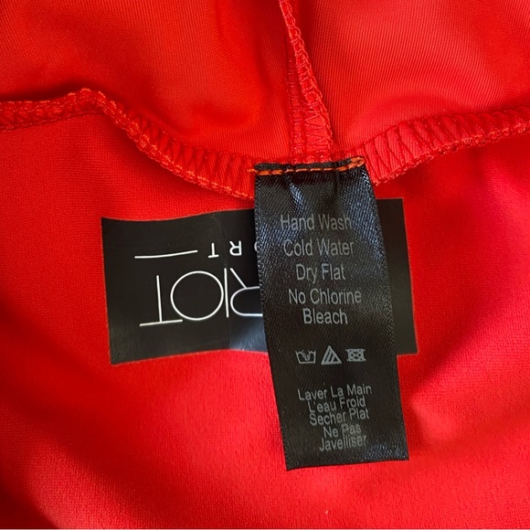 Beach Riot Beach Leggings in Red Heart - Picture 10 of 10